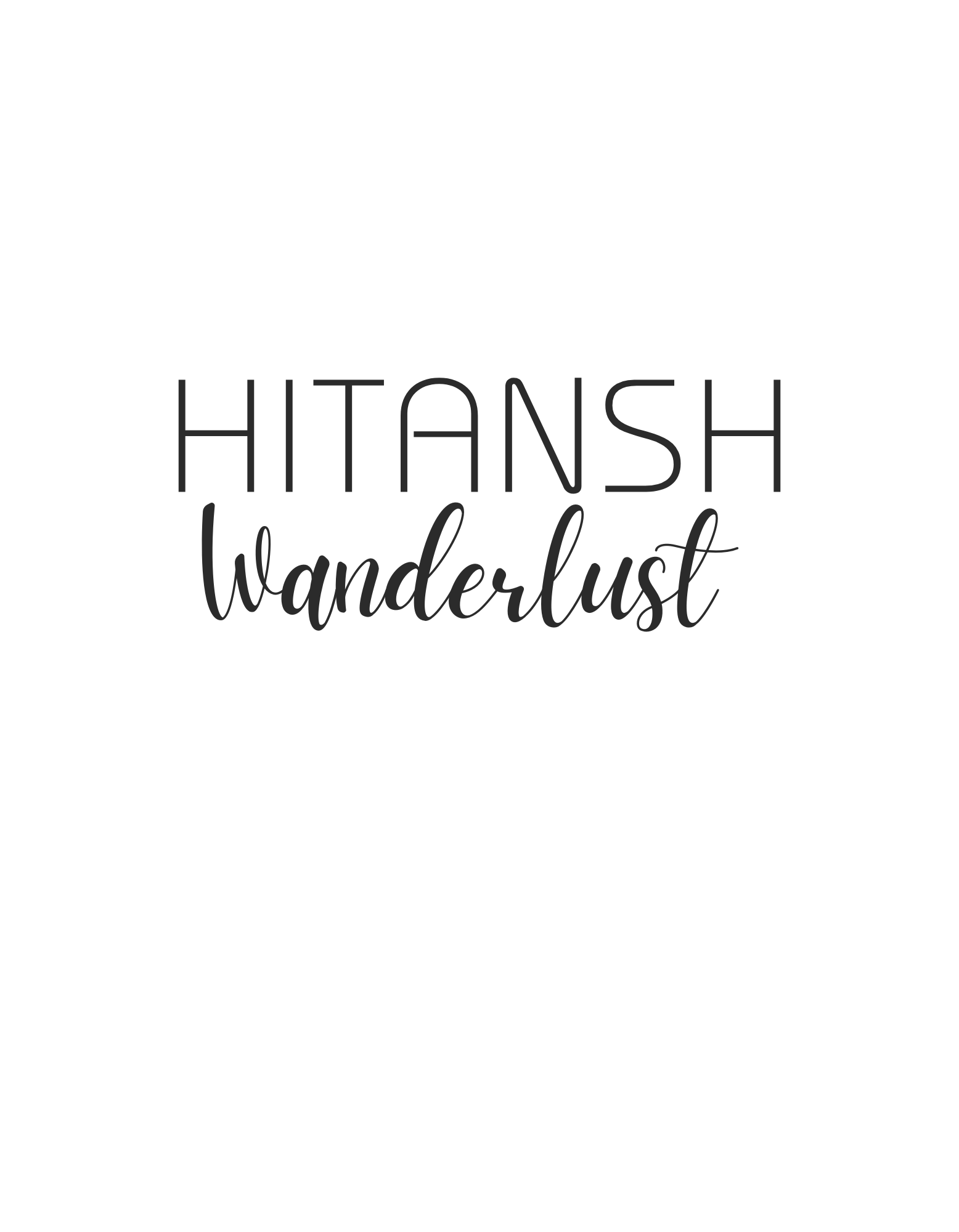 Hitansh Wanderlust