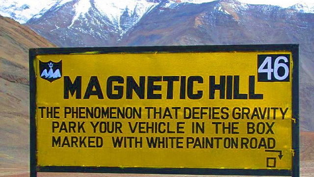 #3. Magnetic Hill, Ladakh #3. Magnetic Hill, Ladakh