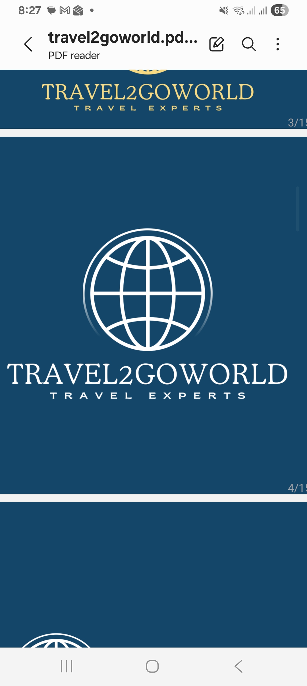 Travel Agent - Travel2goworld Services