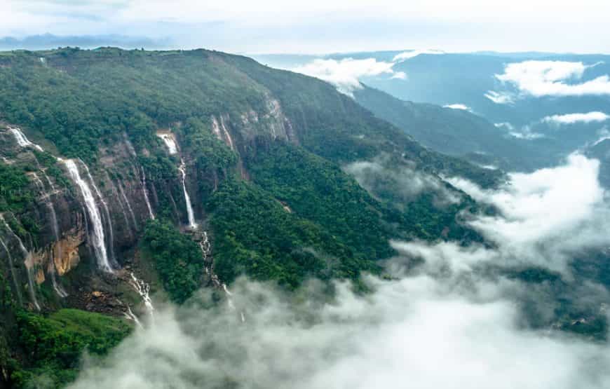 Kaziranga National Park (2N), Shillong (4N), Cherrapunji (2N), Guwahati (2N)